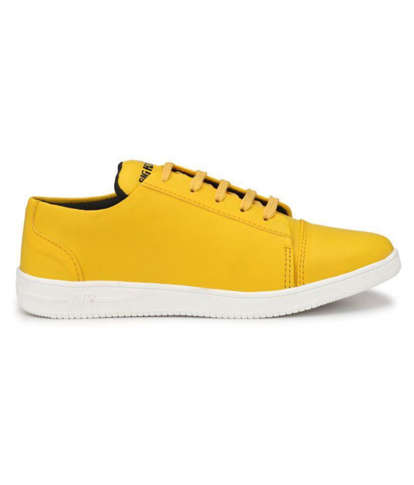 Big Fox Kick Sneakers Yellow Casual Shoes - Buy Big Fox Kick Sneakers ...