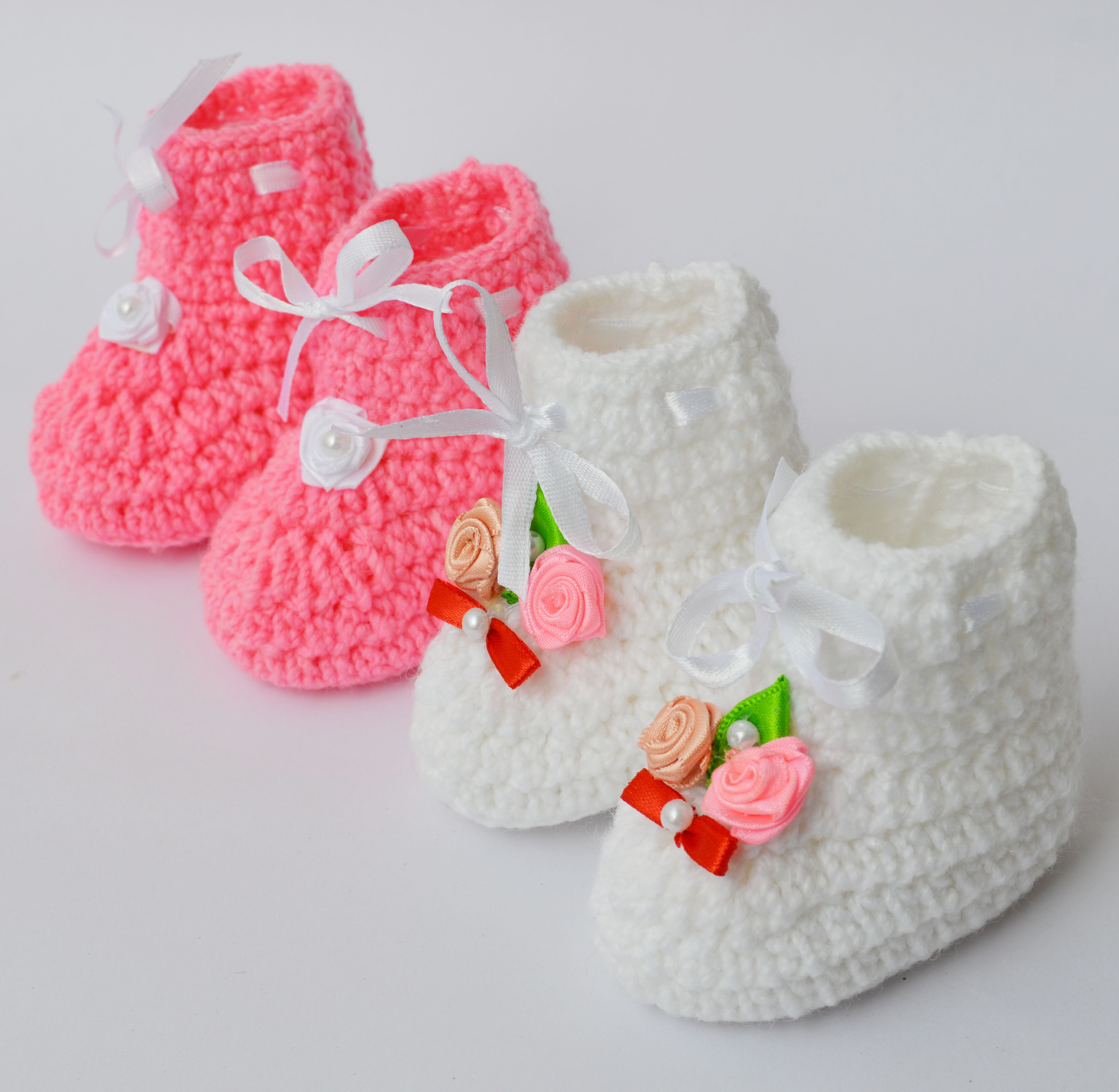 crochet baby booties price