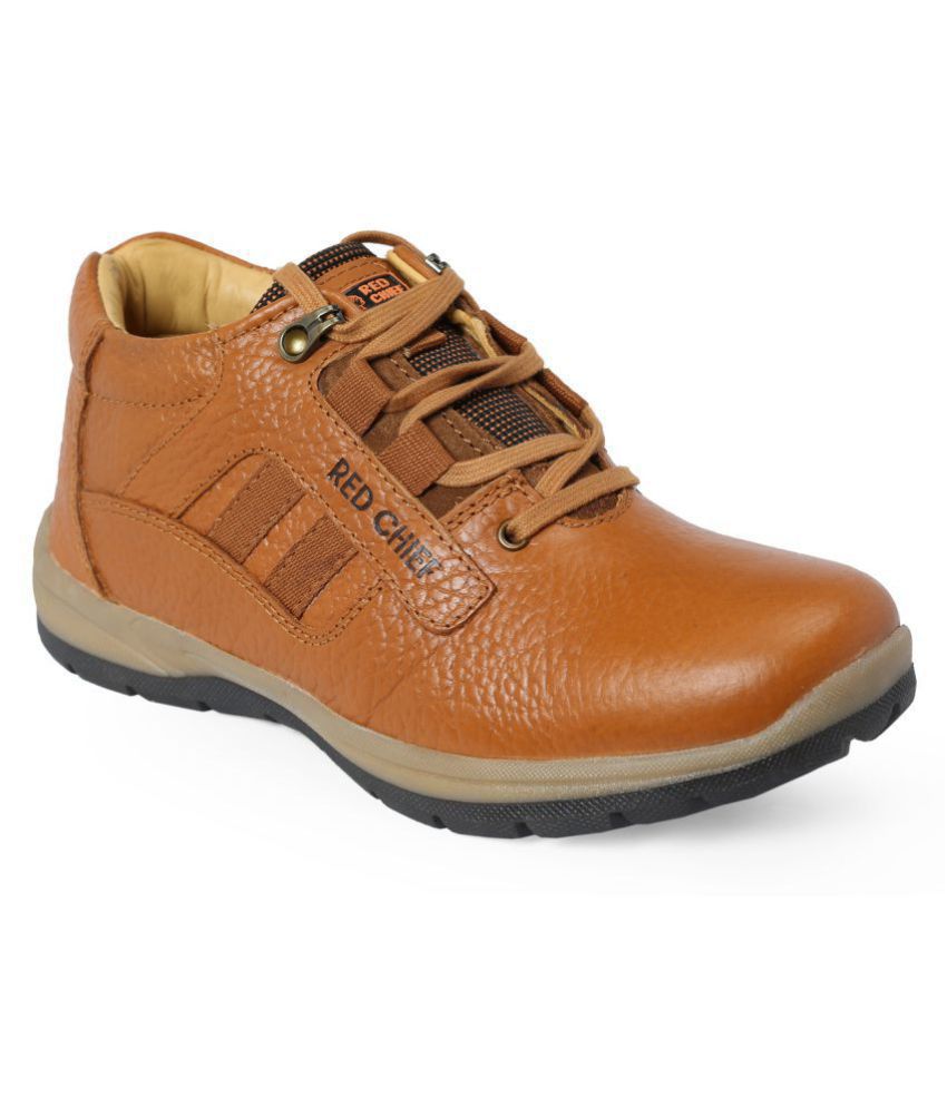 Red Chief Tan Casual Boots - Buy Red 