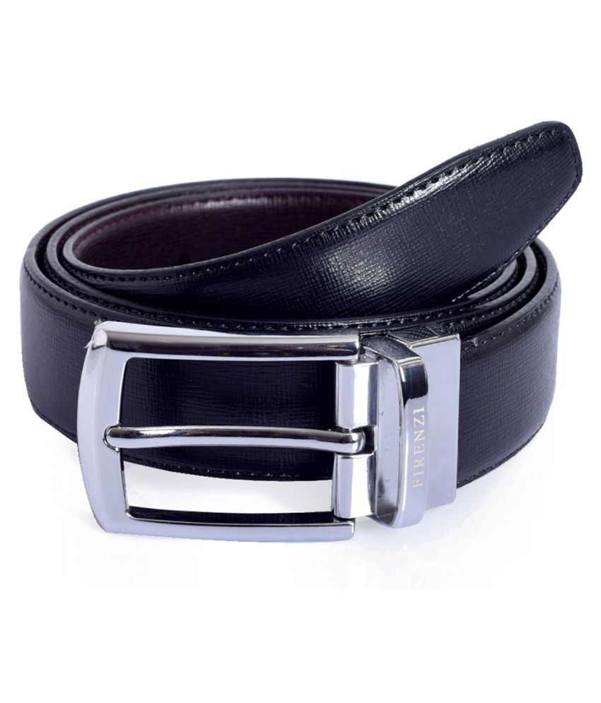 Firenzi Multi Faux Leather Formal Belt - Pack of 1: Buy Online at Low ...