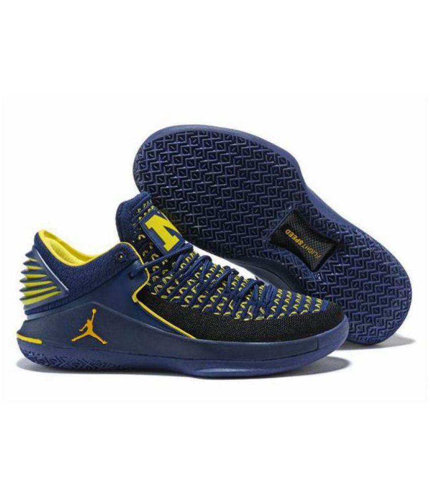 Nike Nike Air Jordan 32 Blue Navy Basketball Shoes - Buy ...