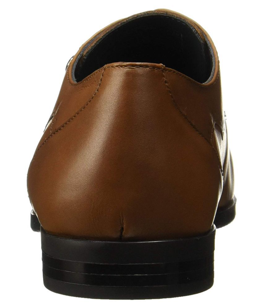 Louis Philippe Derby Genuine Leather Brown Formal Shoes Price in India- Buy Louis Philippe Derby ...