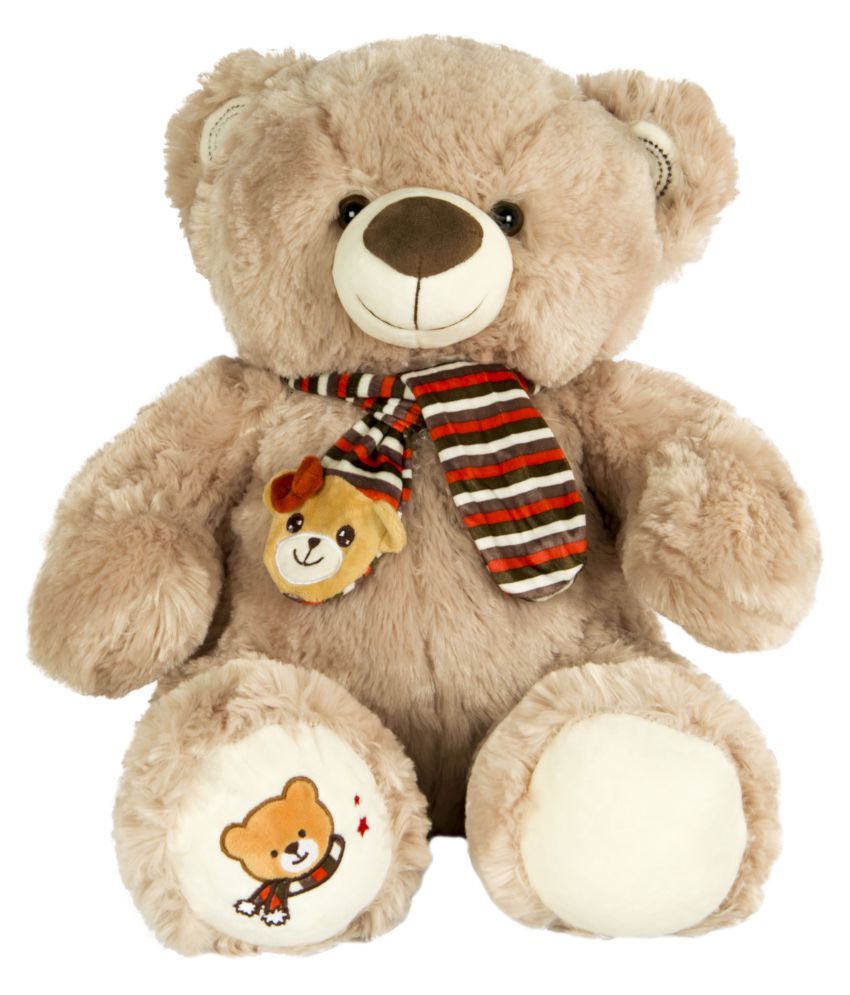 giant light brown teddy bear