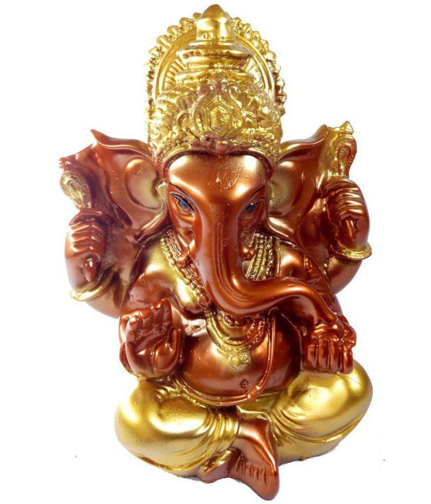 ganesha resin statue