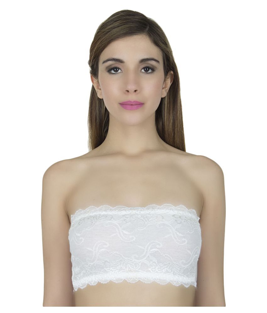 white seamless bra