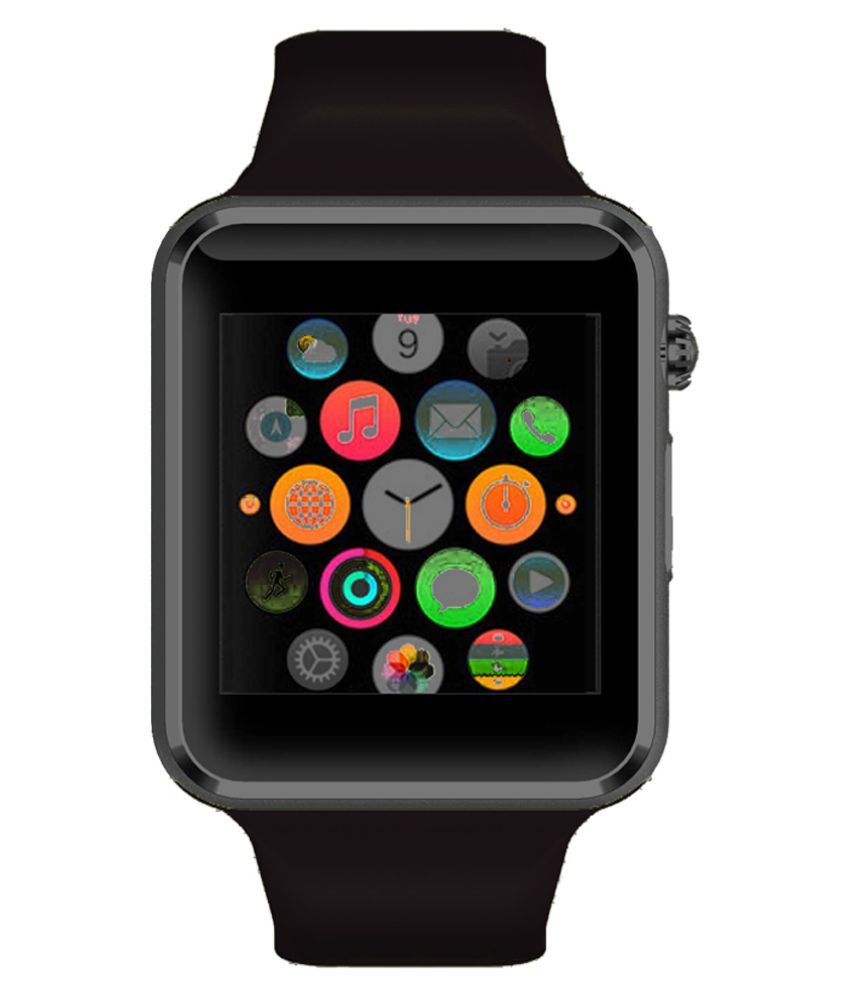 smart watch phone a1 black