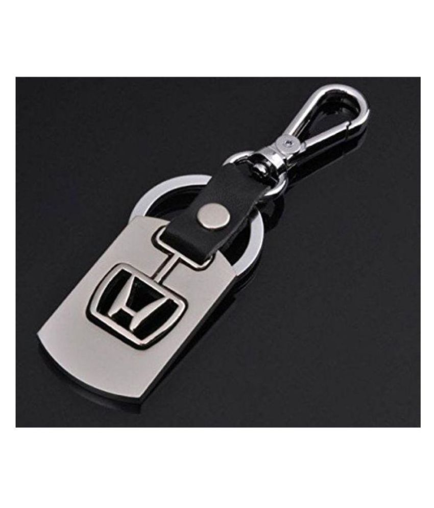     			Americ Style Premium Quality Swinging Honda Logo Keychain with Chrome Metal Locking Key chain