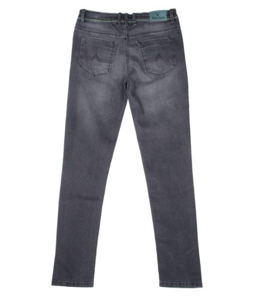 allen solly black jeans