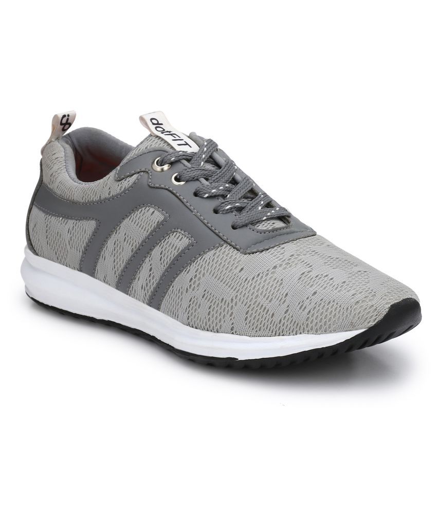 power grey running shoes for men