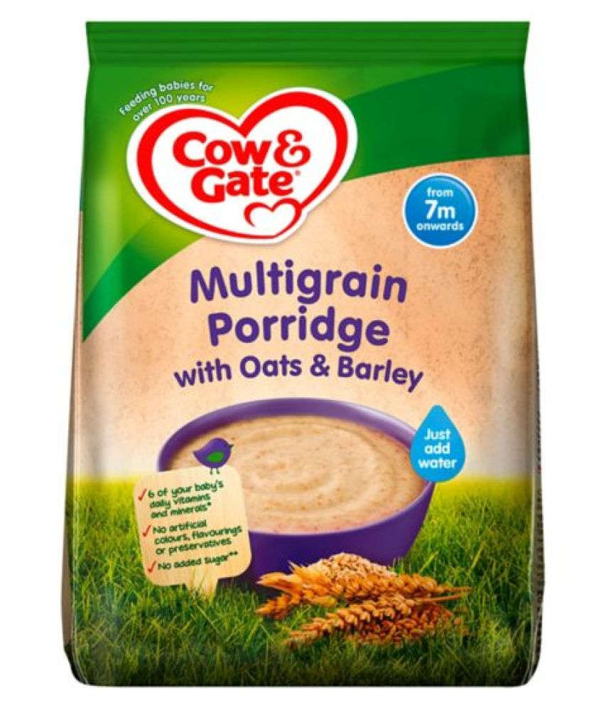 cow and gate Cow & Gate Multigrain Porridge With Oats & Barley 210g