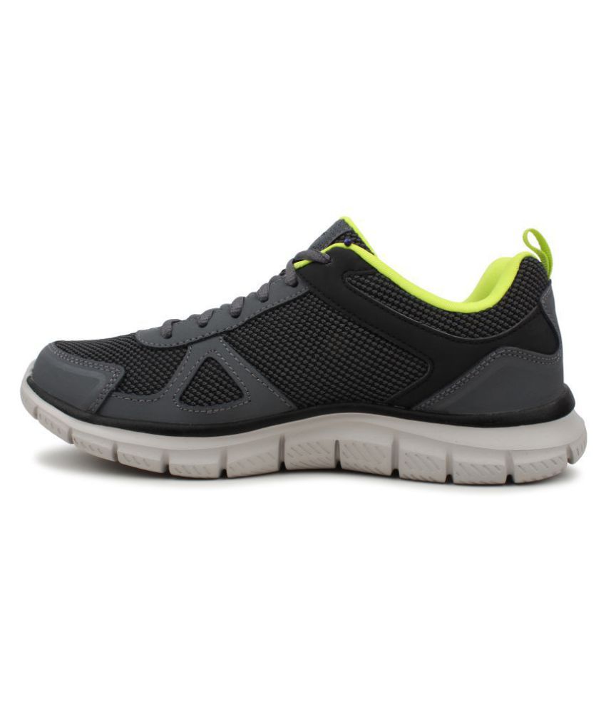 Skechers Gray Running Shoes - Buy Skechers Gray Running Shoes Online at ...