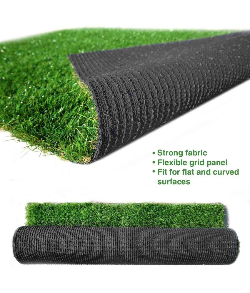 Green plant indoor Grass Mat 30 MM Artificial Grass Mat Green na Buy
