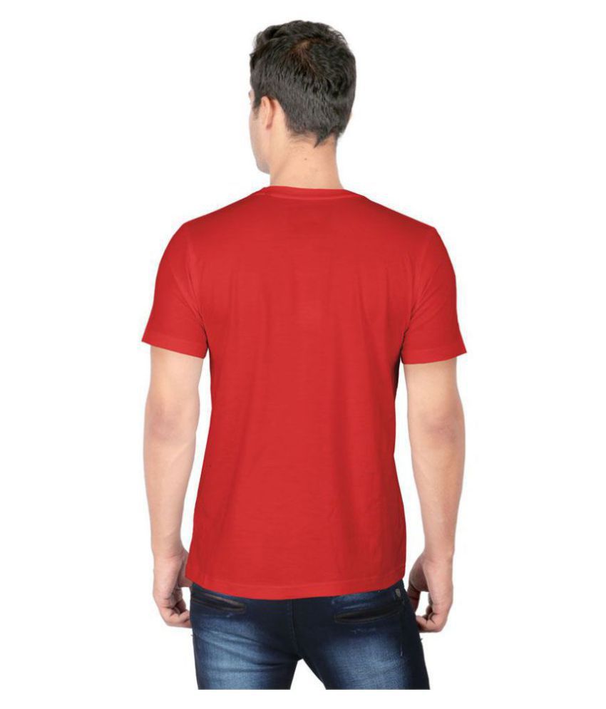 Redwolf Red Half Sleeve T-Shirt - Buy Redwolf Red Half Sleeve T-Shirt ...