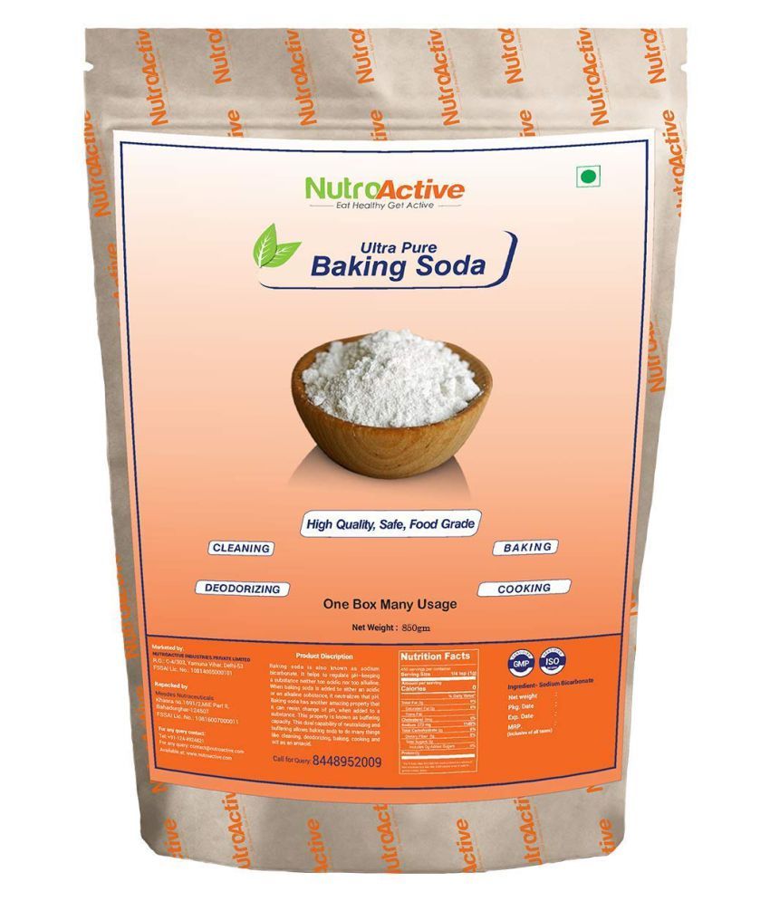 NutroActive Baking Soda 850 gm Buy NutroActive Baking Soda 850 gm at