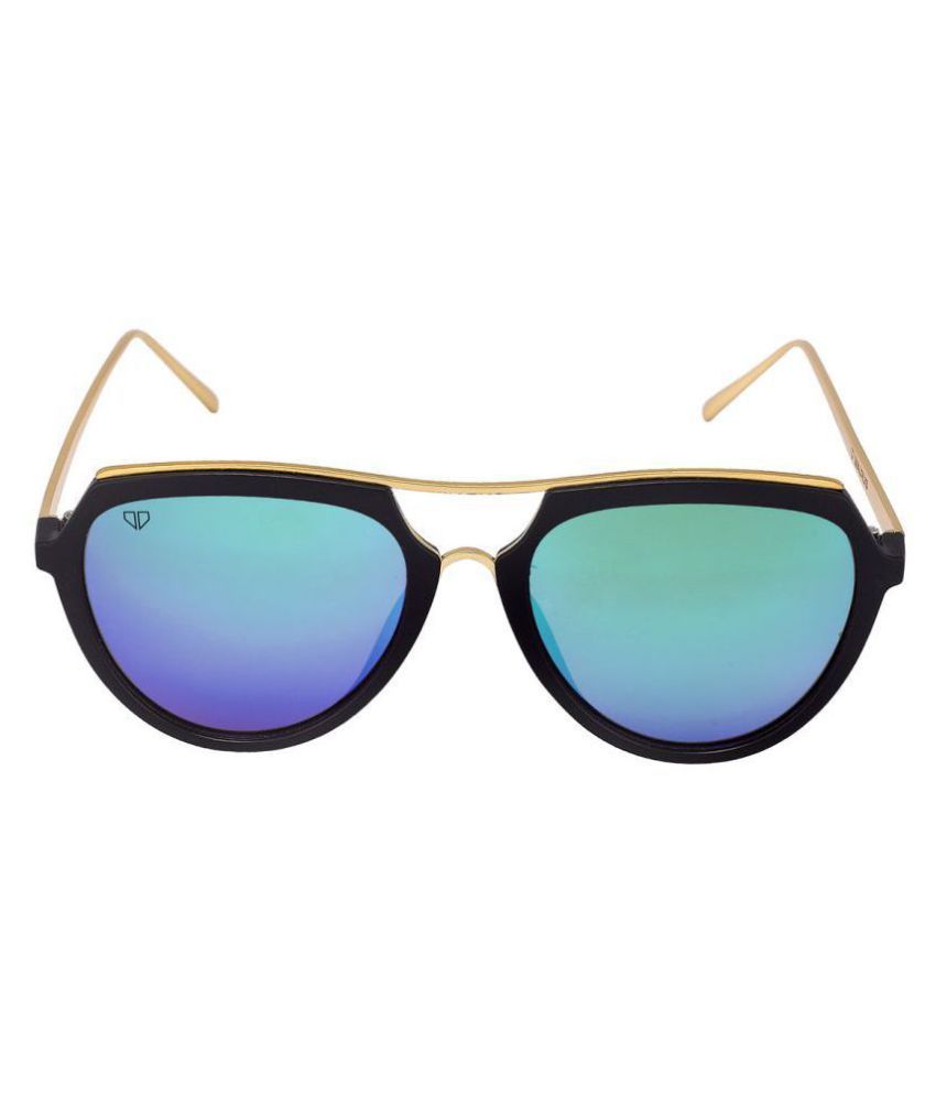     			Walrus Multicolor Oval Sunglasses ( WS-CRN-210206 )