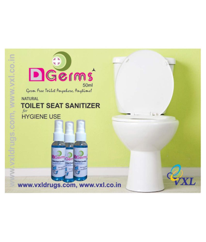 D Germs Toilet Seat Sanitizers 50 ml Pack of 10 Buy D Germs Toilet