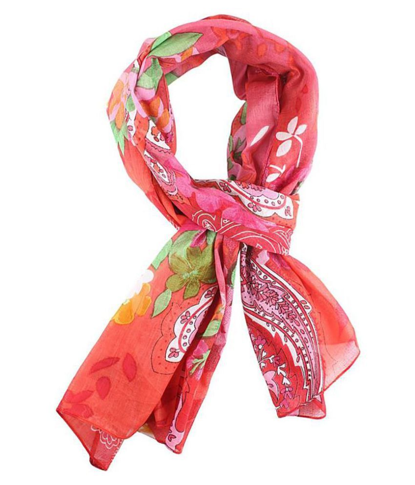 Anekaant Multi Printed Cotton Scarves Buy Online at Low Price in India