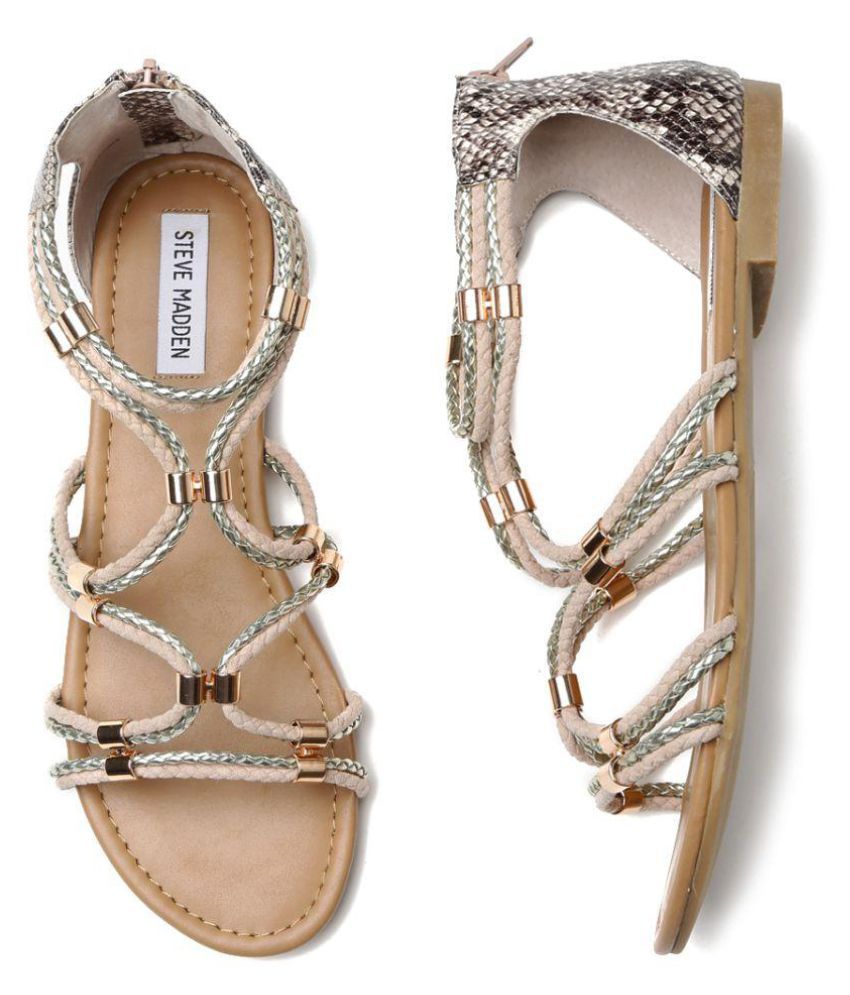 steve madden beige flats