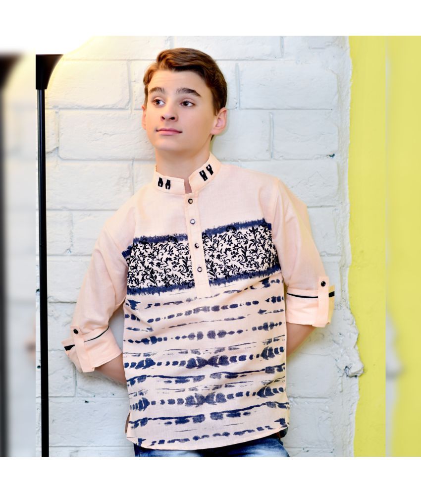 horizontal line kurti