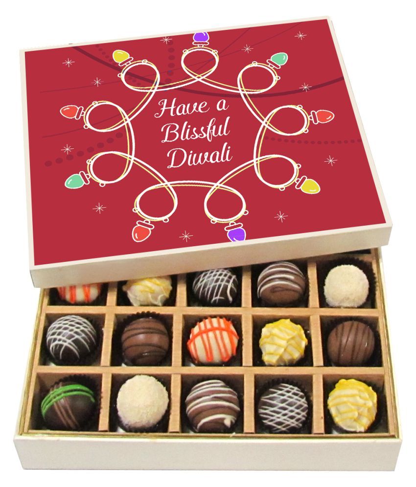 Chocholik Diwali Gift Box-Sweet Chocolate Box-20pc Assorted Chocolates ...