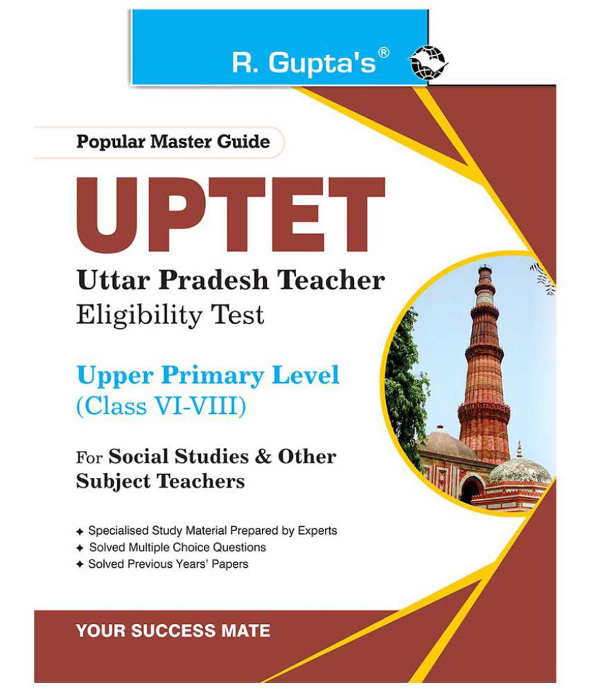     			UP-TET: Paper-II Upper Primary Level for Social Studies Teachers Exam Guide