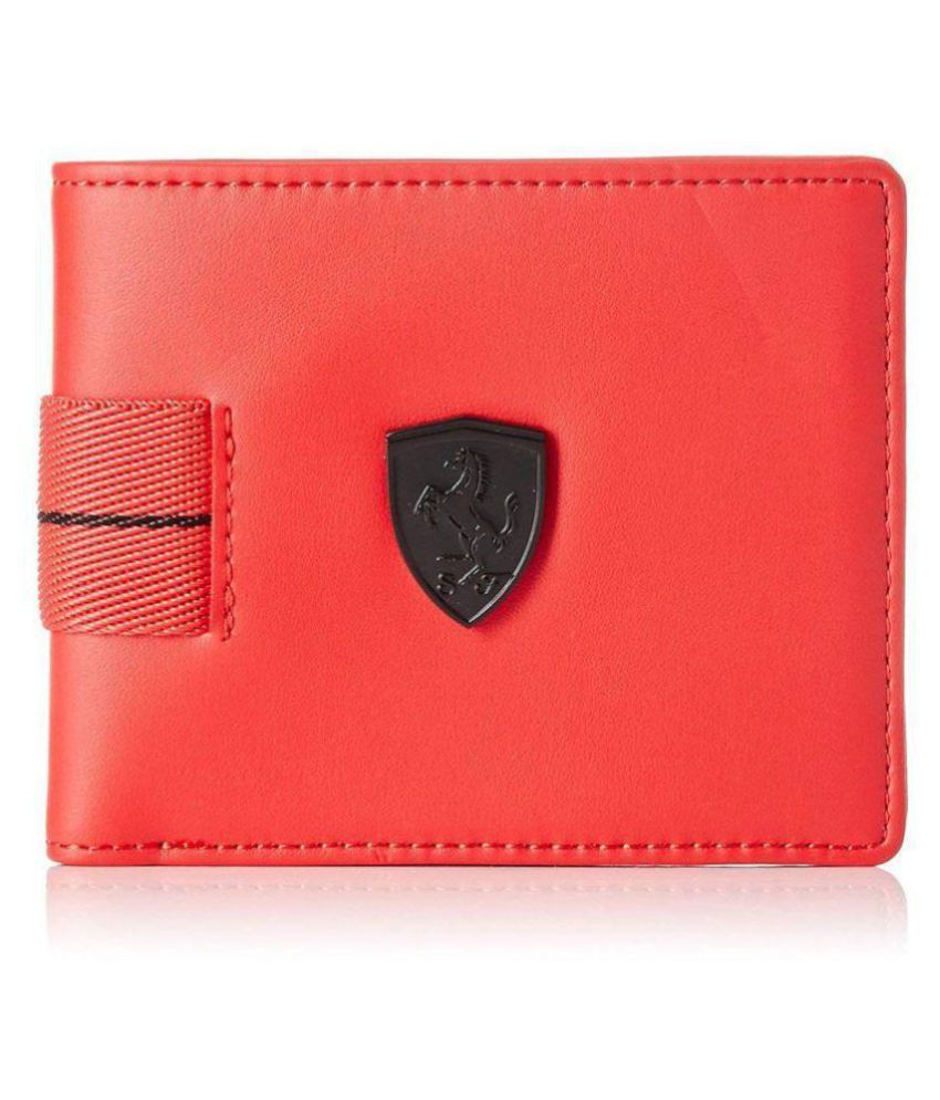 Buy Puma F1 Leather Red Wallet at Best Prices in India - Snapdeal