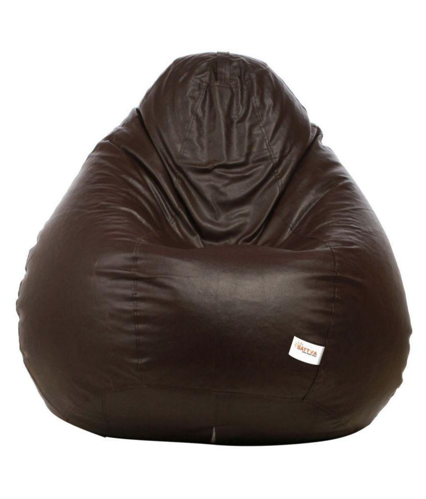 XXL Bean bag with Beans in Brown Buy XXL Bean bag with