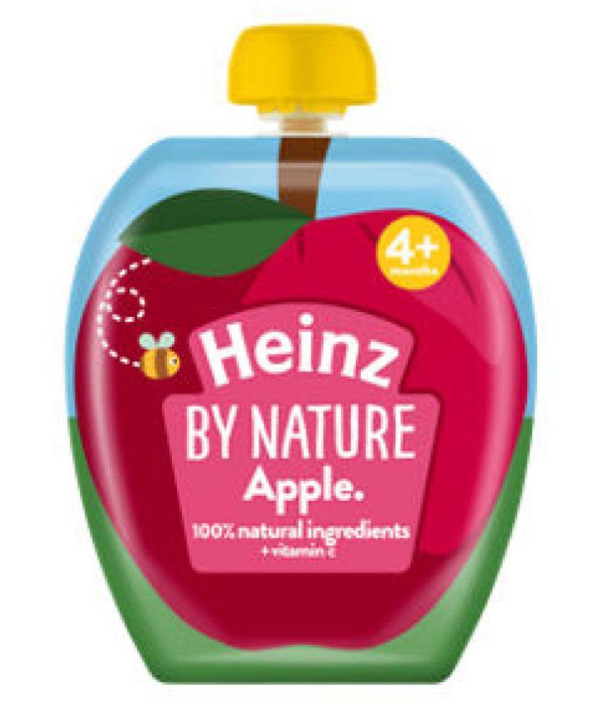 Heinz Baby Food Nature Apple Puree 100g Snack Foods For 6 Months