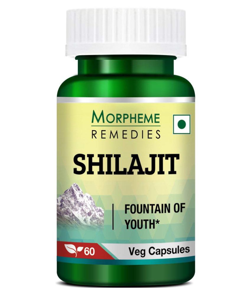     			Morpheme Remedies Shilajit 500mg Extract   Capsule 60 no.s