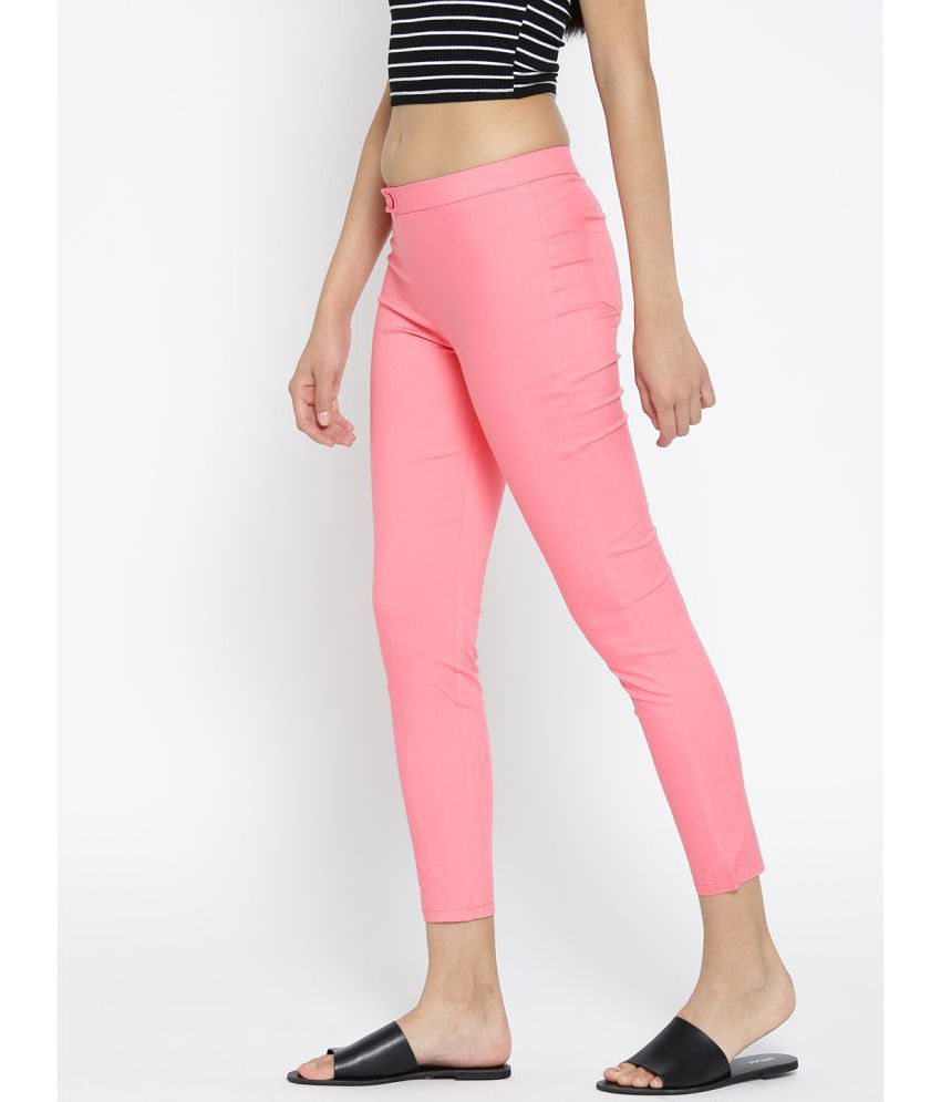 pink lycra pants