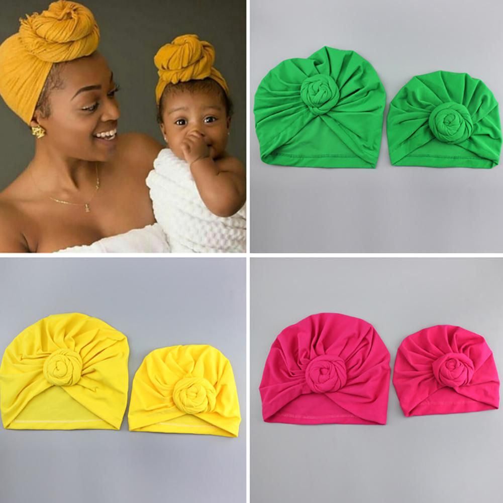 newborn baby girl turban hat