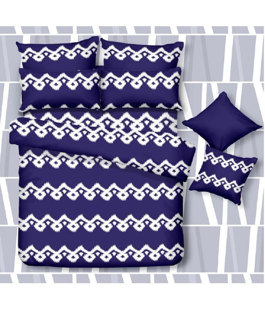 M&M.INDIA COTTON Double Bedsheet with 2 Pillow Covers Buy M&M.INDIA