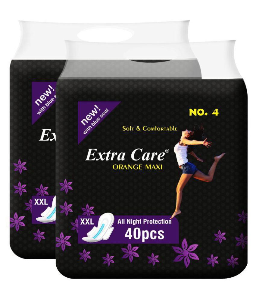     			Extra Care XXL 50 Sanitary Pads Pack of 2