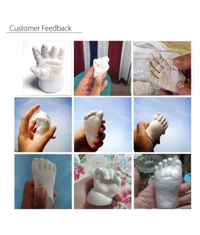 My Impression Studio Newborn 3D Hands And Feet Casting Kit with