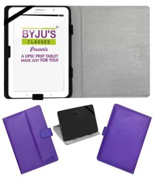 Byju Learning Tab 10 Inch Flip Cover By Acm Purple Cases Covers Online At Low Prices Snapdeal India