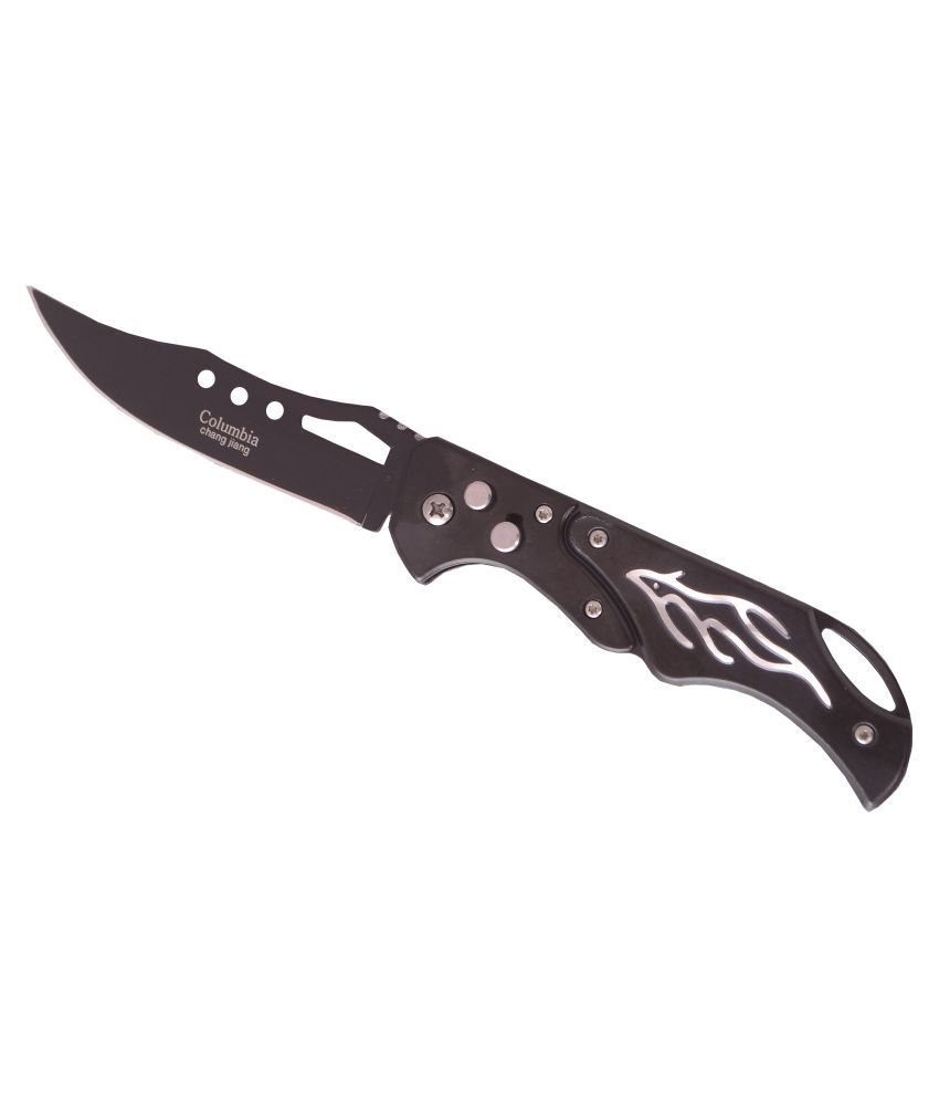 TRACKING KNIFE  FOR CAMPING  CLIMBING  SURVIVAL FOLDING POCKET HUNTING KNIFE- 011 (11cm)