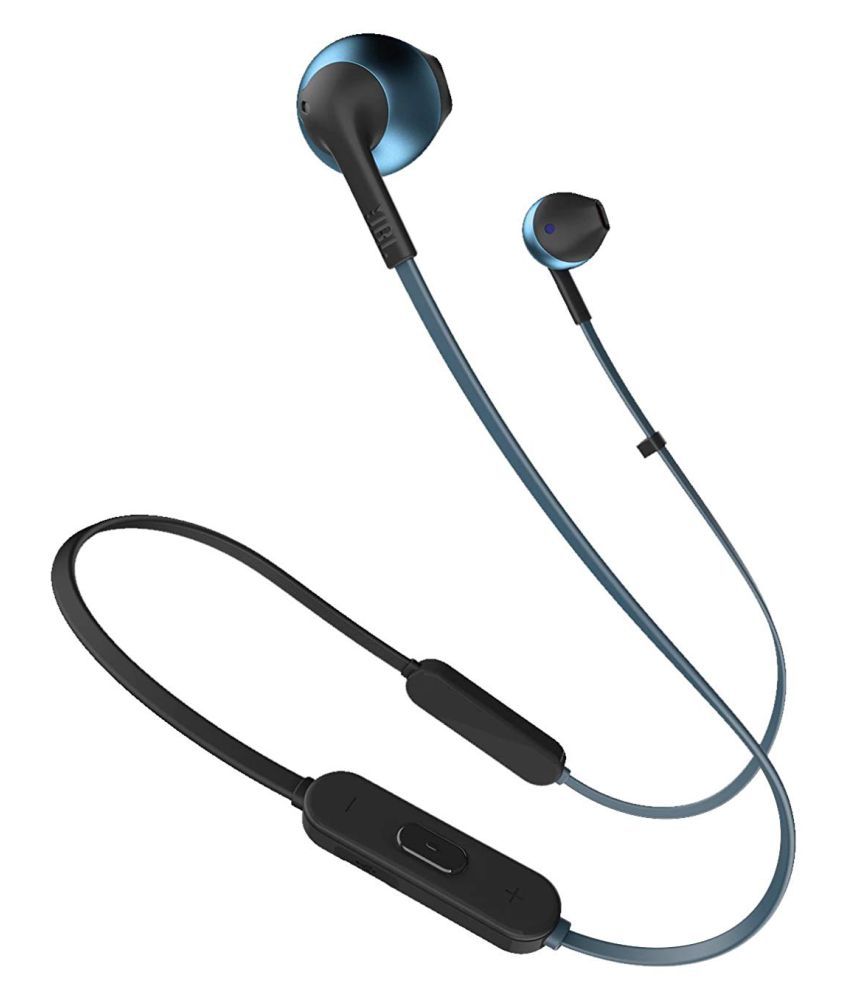 JBL T205BT Pure Bass Metal Earbuds Bluetooth Headset Blue Buy JBL