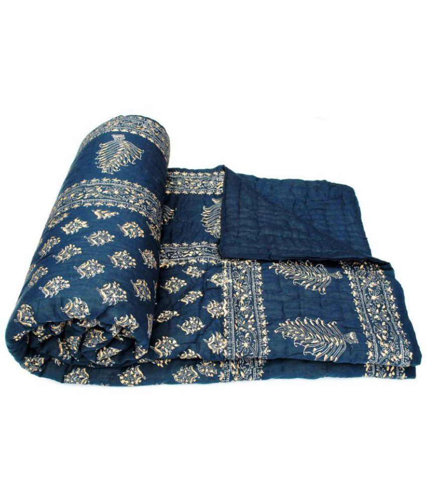     			Shopping Rajasthan Double Cotton Printed Blanket