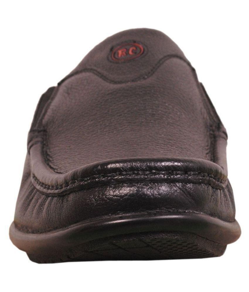 red chief shoes black leather