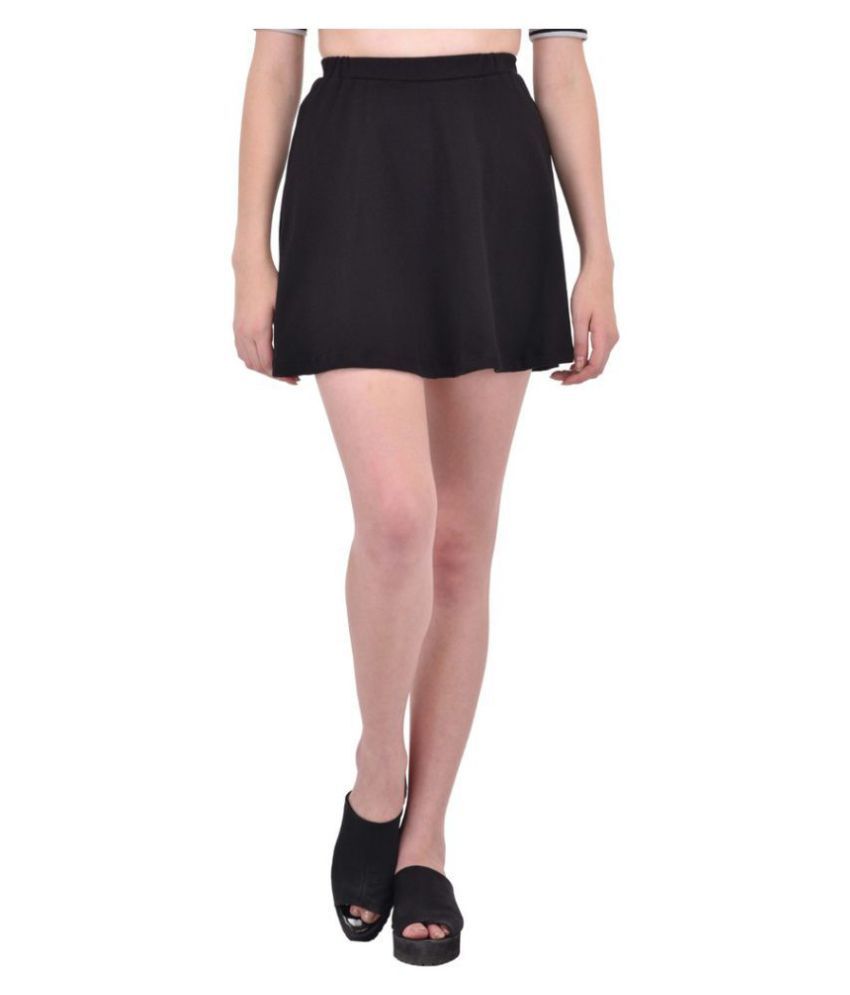 Download Buy Rigo Cotton Skater Skirt - Black Online at Best Prices ...