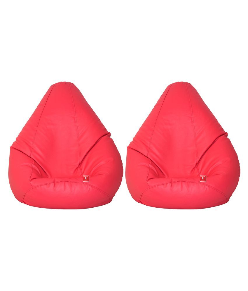 Comfy Bean Bags Combo Offer Set Of Two Bag Cover Only Large Size Pink