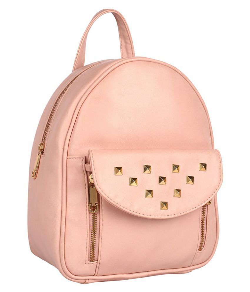 pink backpack purses