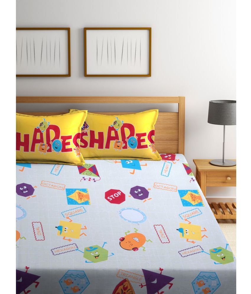 Bombay Dyeing Cotton Single Bedsheet with 1 Pillow Cover Buy Bombay