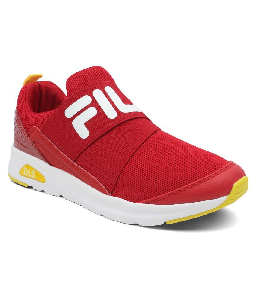 fila shoes in red