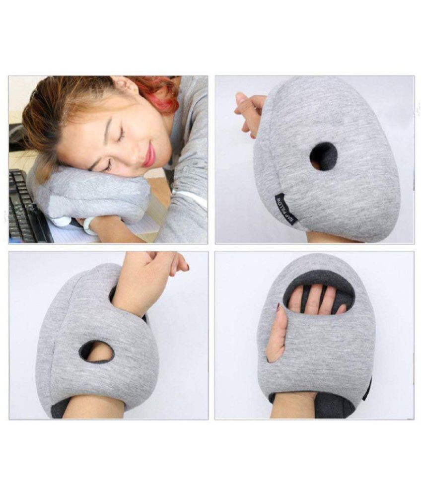 Ostrich Mini Travel Pillow Ergonomic Adjustable For Airplanes