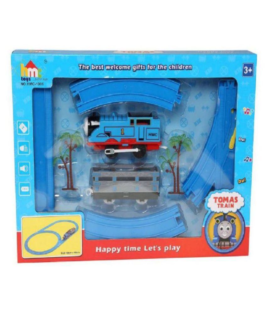 AZI Tomas Train & Friends Battery Operated Train Track Toy Set With ...