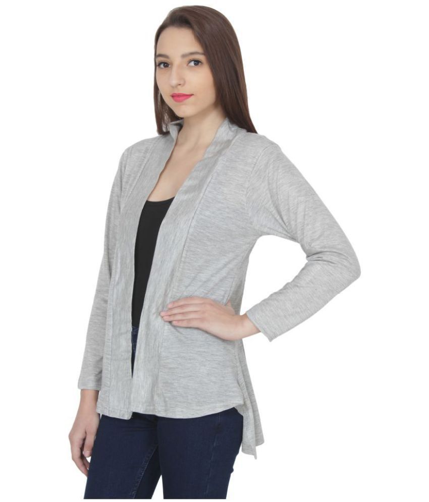 Buy Affair Cotton Shrugs - Grey Online at Best Prices in India - Snapdeal