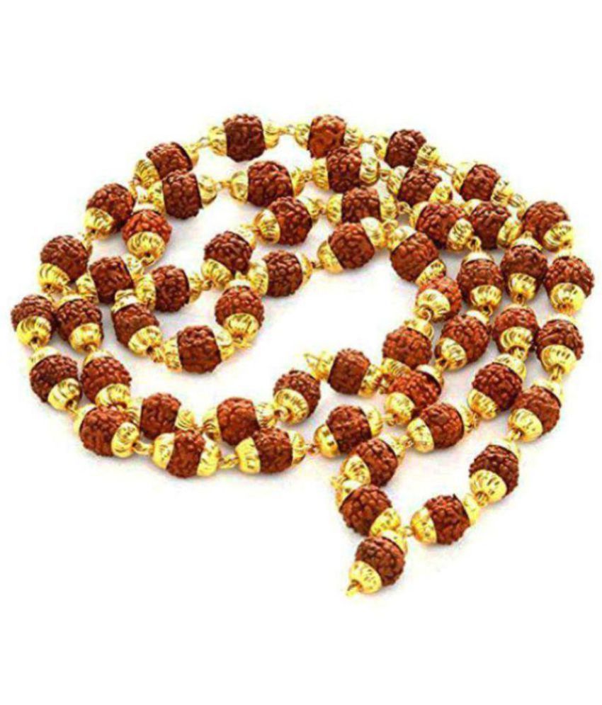     			Astha Jyotish Brown Wooden Rudraksh Mala