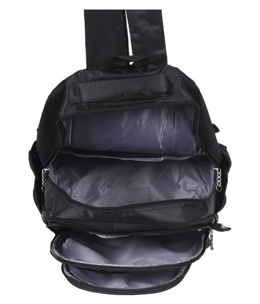 Zepax Black Polyester College Bag - Buy Zepax Black Polyester College ...