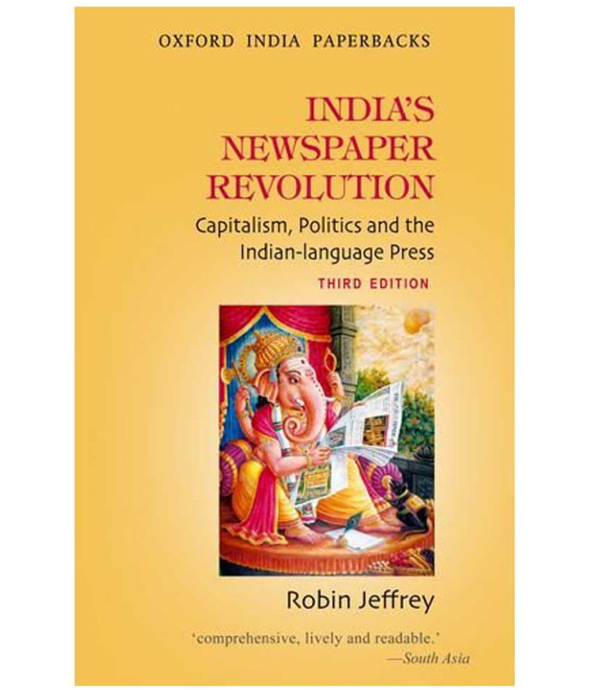 India'S Newspaper Revolution Buy India'S Newspaper Revolution Online